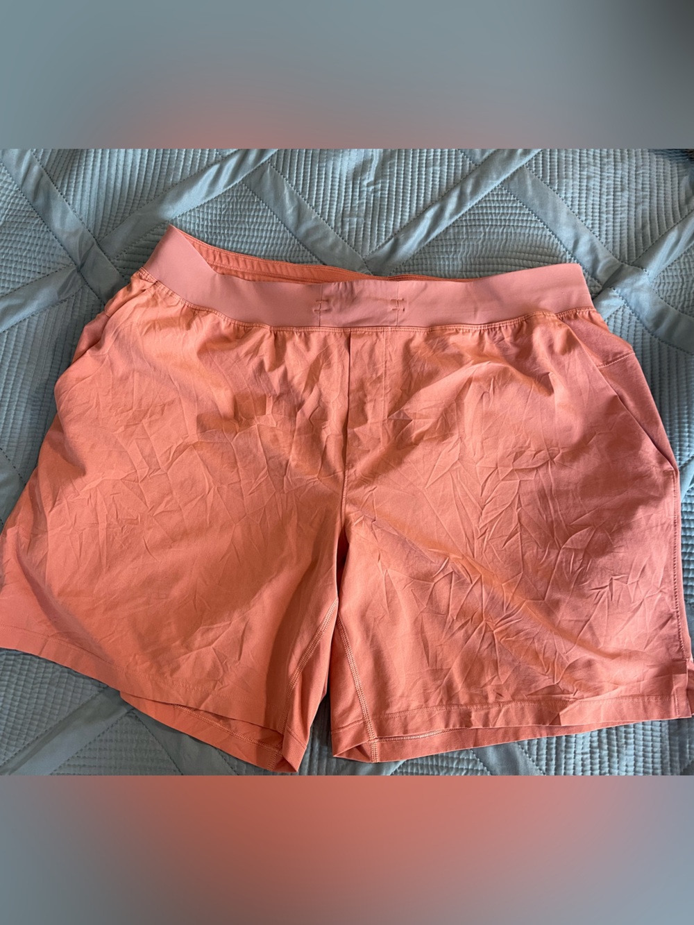 Men’s XXL Sunny  Coral Pull-On Casual Shorts
